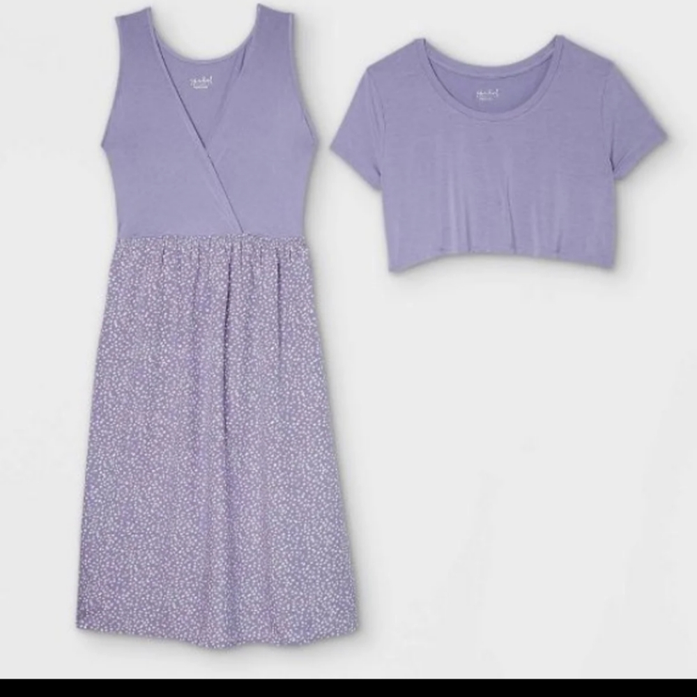 NWOT L Isabel Maternity and Nursing Dress